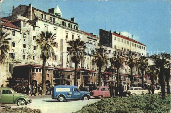 Split Spalato Marktplatz