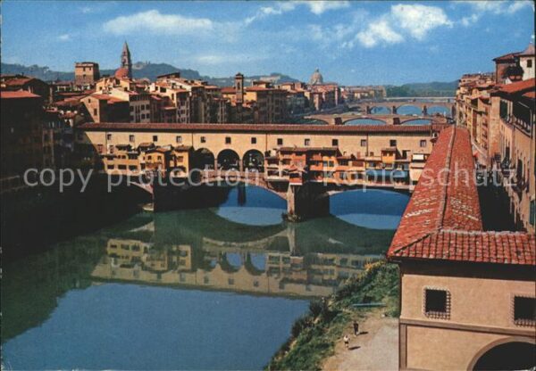Firenze Florenz Alte Brücke