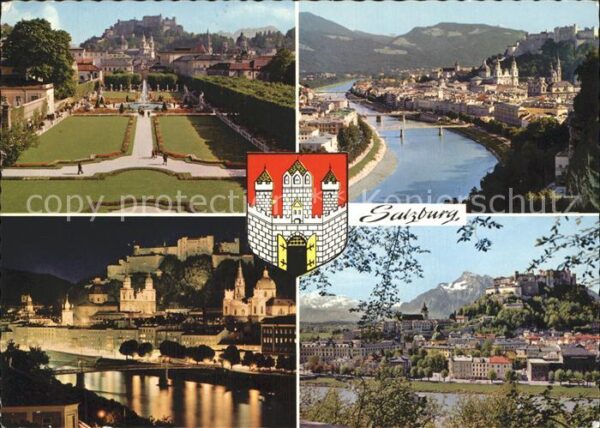 Salzburg Oesterreich Schloss Wappen