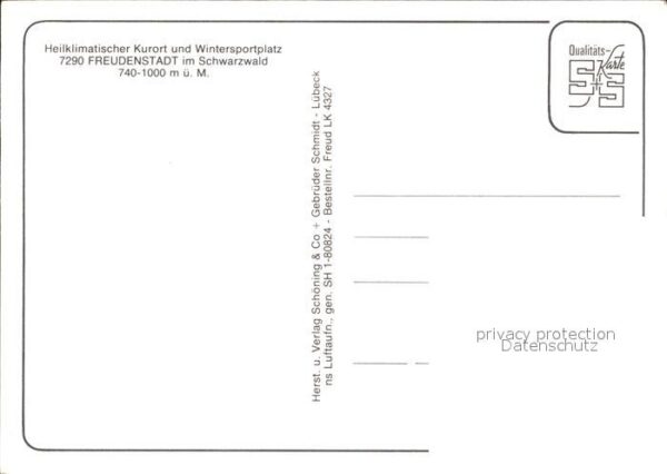Freudenstadt Fliegeraufnahme – Bild 2