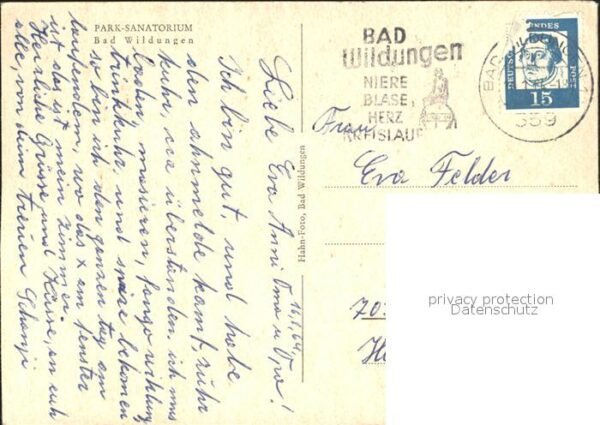 Bad Wildungen Park- Sanatorium – Bild 2