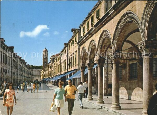 Dubrovnik Ragusa Sponzapalast