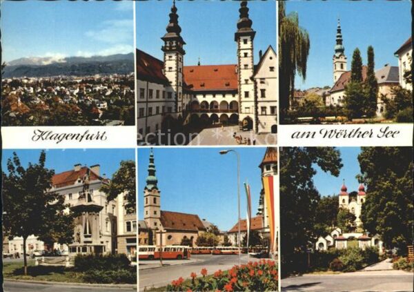 Klagenfurt Woerthersee Landhaushof Heiligen- Geist- Kirche Heu