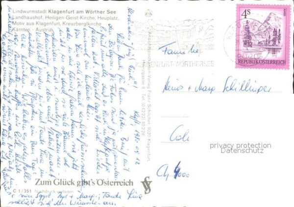 Klagenfurt Woerthersee Landhaushof Heiligen- Geist- Kirche Heu – Bild 2