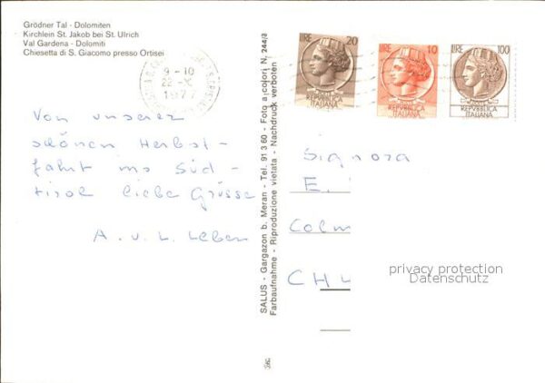 St Ulrich Groeden Tirol Kirchlein Sankt Jakob – Bild 2