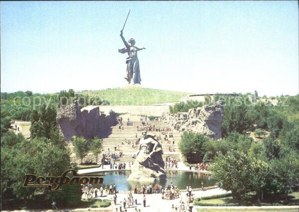 Wolgograd Das Monument der Helden der Stalingrade