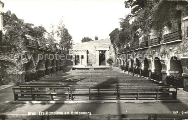 Graz Steiermark Freilichtbühne am Schlossberg