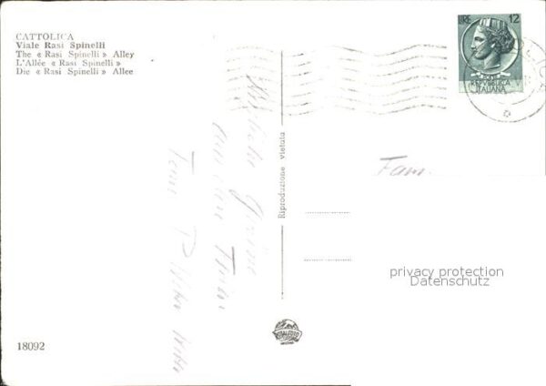 Cattolica Rimini Viale Rasi Spinelli – Bild 2