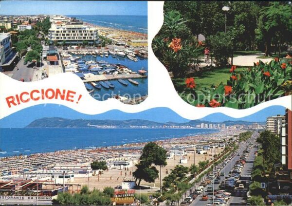 Riccione Strand Hafen Park