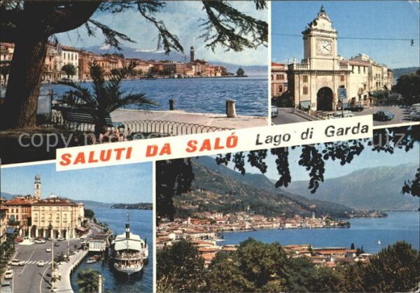 Salo Lago di Garda Kirche Hafen