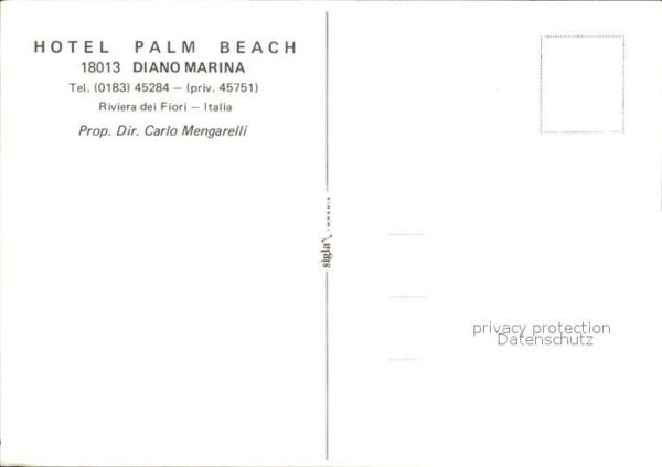 Diano Marina Hotel Palm Beach – Bild 2