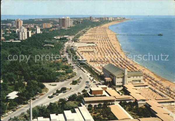 Lignano Fliegeraufnahme Strand