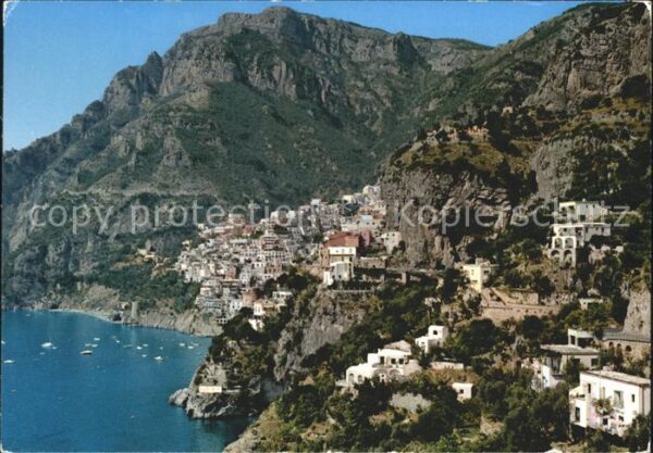 Positano Steilküste