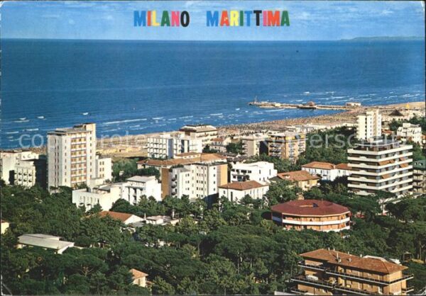 Milano Marittima Fliegeraufnahme