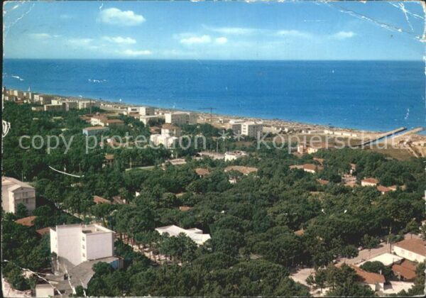 Milano Marittima Fliegeraufnahme mit Strand