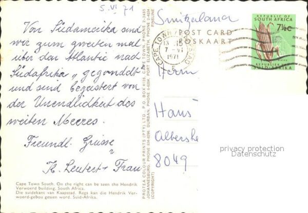 Capetown Fliegeraufnahme – Bild 2