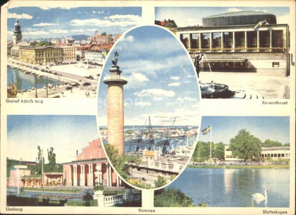 Goeteborg Gustaf Adolfs Torg Konserthuset Slottsk
