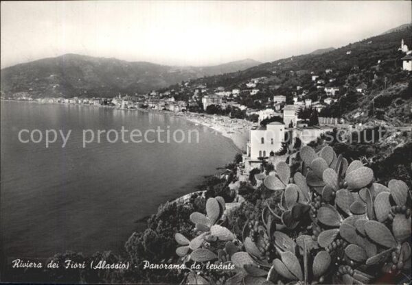 ALASSIO Savona Liguria IT Panorama da Levante