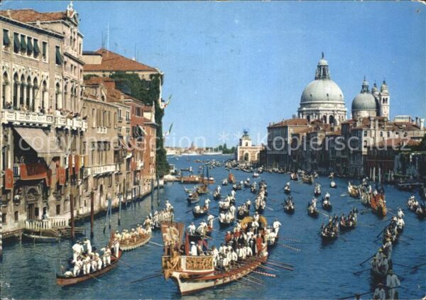 Venezia Venedig Regata Starica sul Canal Grande