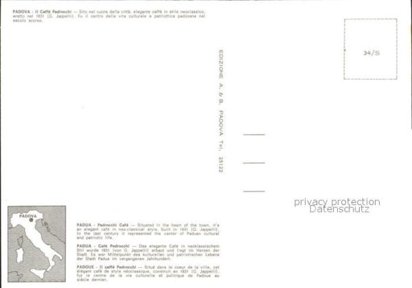 Padova il Caffè Pedrocchi – Bild 2