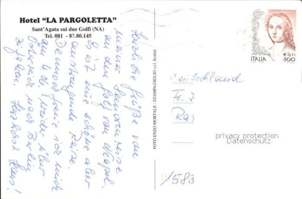 Sant Agata sui due Golfi Hotel La Pargoletta – Bild 2