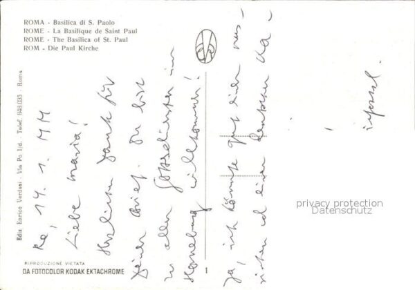 Roma Rom Basilia di S. Paolo – Bild 2