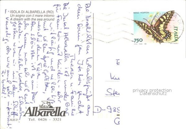 Albarella Fliegeraufnahme mit Strand – Bild 2