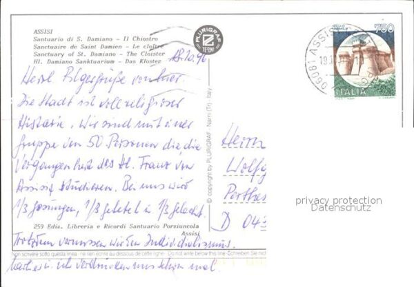 Assisi Umbria Santuario di S. Damiano – Bild 2