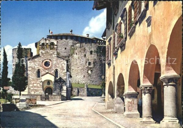 Gorizia Goerz Borgo Castello e Chiesa di Santa Spirit