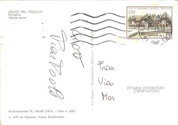Rapallo Fliegeraufnahme Golfo del Tigullio – Bild 2