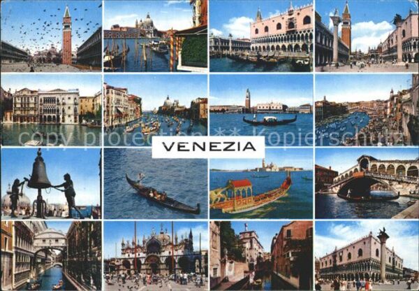 Venezia Venedig Sehenswürdigkeiten der Stadt