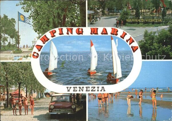 Punta Sabbioni Camping Marina di Venezia Strand Segelr
