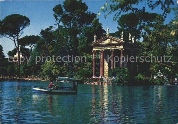 Roma Rom Villa Boghese Il laghetto