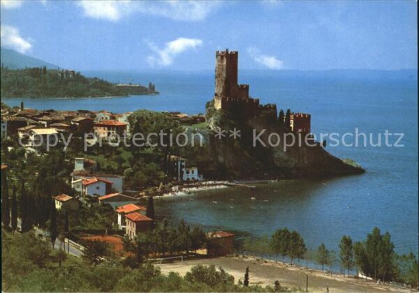 Malcesine Lago di Garda Burg Gardasee