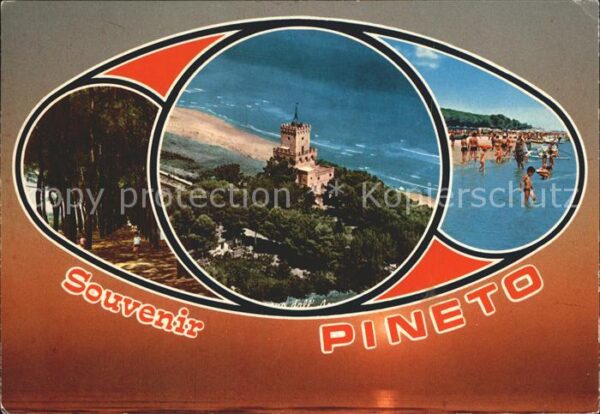 Pineto Torre di Cerrano Spiaggia Turm Strand W