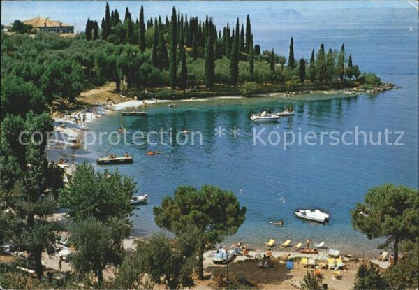 San Vigilio Lago di Garda Baia delle Sirene Sirenenbucht