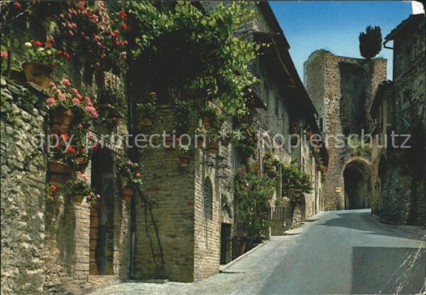 Assisi Umbria Porta San Giacome Stadttor