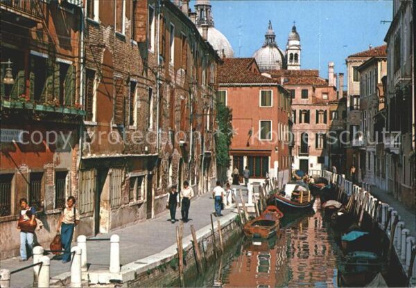Venezia Venedig la vita di tutti i giorni canale