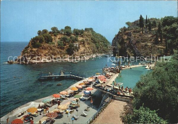 Taormina Sizilien Baia S Nicola Atlantis Bay Bucht