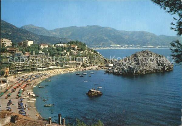 Taormina Sizilien Baia Mazzaro Bucht
