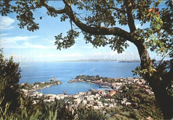 Isola d Ischia Panorama Porto Hafen