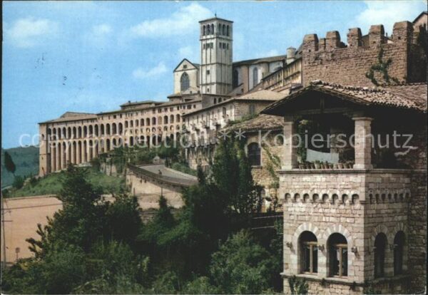 Assisi Umbria Basilica di San Francesco Sacro Convent