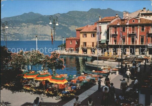 Malcesine Lago di Garda Il Porticciolo Hafen