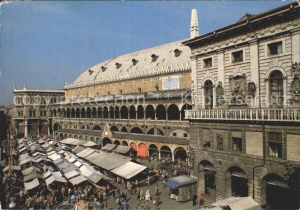 Padova Piazza delle Erbe Platz Gemüsemarkt