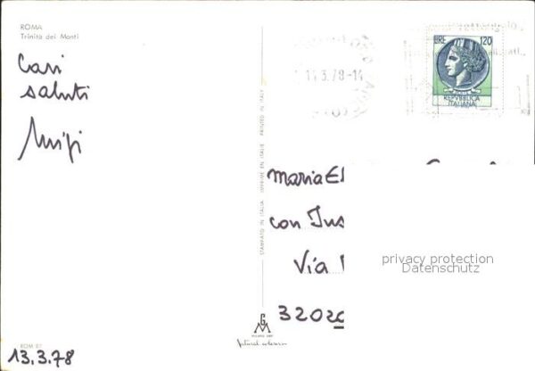 Roma Rom Trinita dei Monti – Bild 2