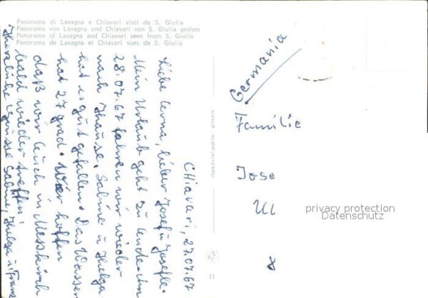 Lavagna e Chiavari visti da Santa Giulia – Bild 2