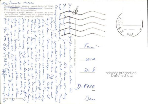 Manerba del Garda Camping S. Biagio Gardasee – Bild 2