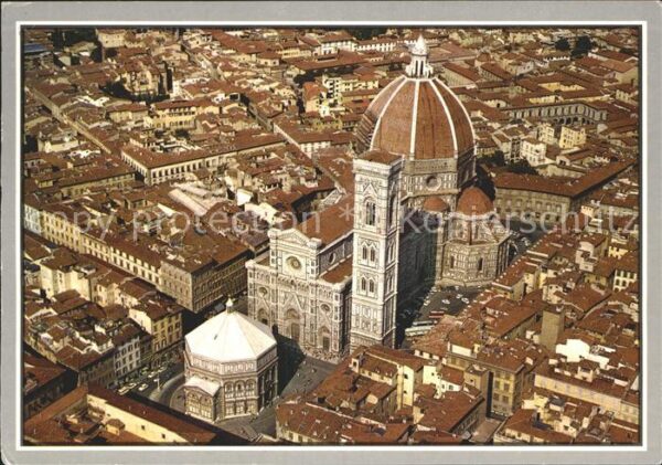 Firenze Florenz Veduta aerea del Duomo Dom Fliegeraufna