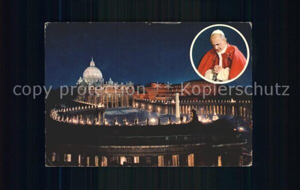 Vatikanstadt Citta del Vaticano Piazza e Basilican d
