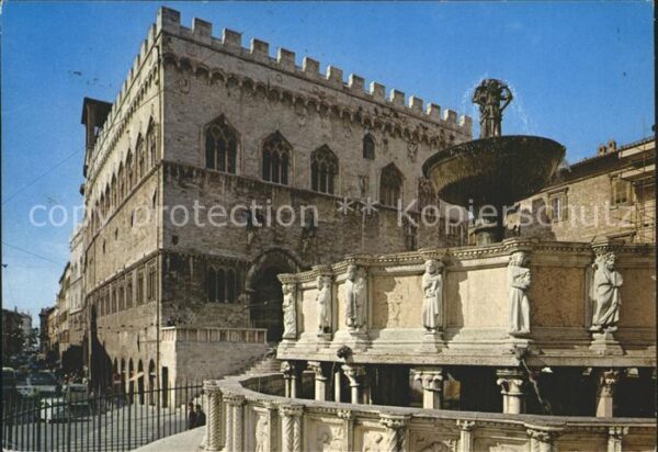 Perugia Palazzo Comunale Fontana maggiore